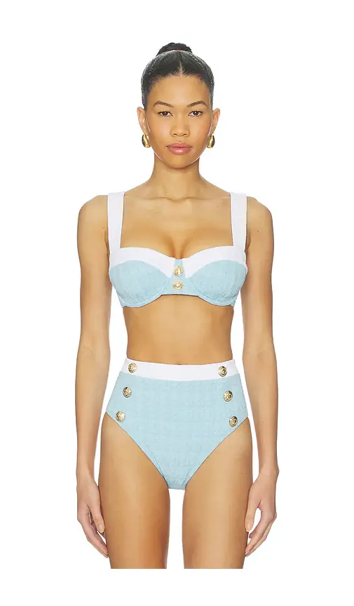 L'AGENCE Alexandria Bikini Top