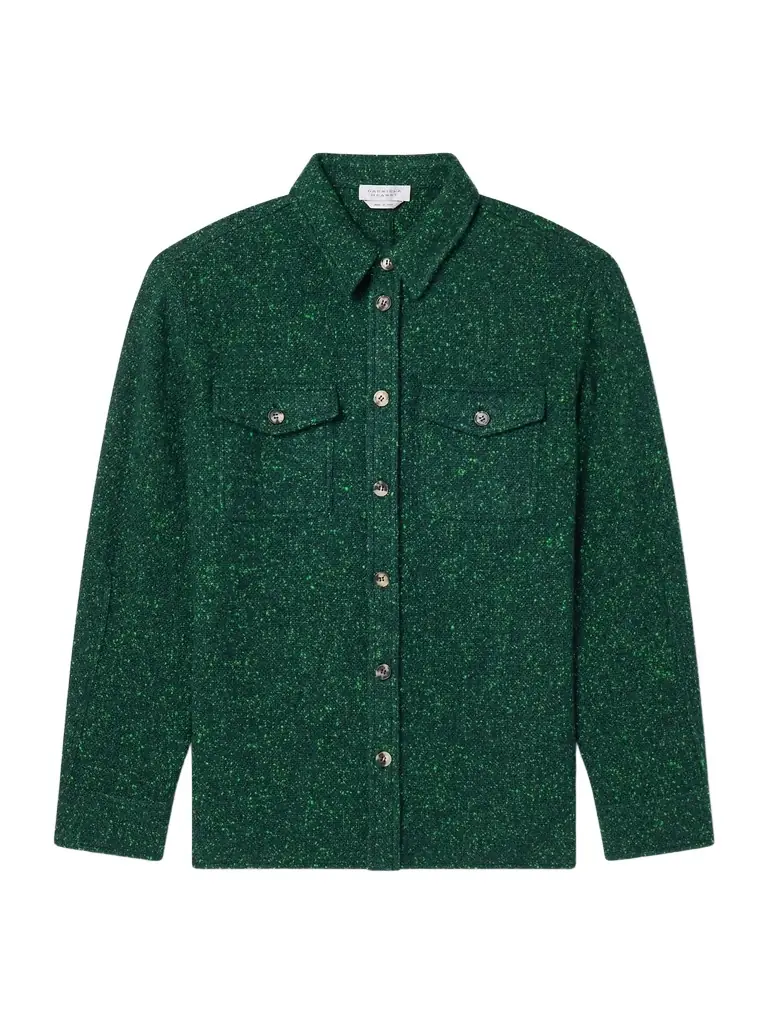 Gabriela Hearst Lucas Wool and Cashmere-Blend Overshirt - Men