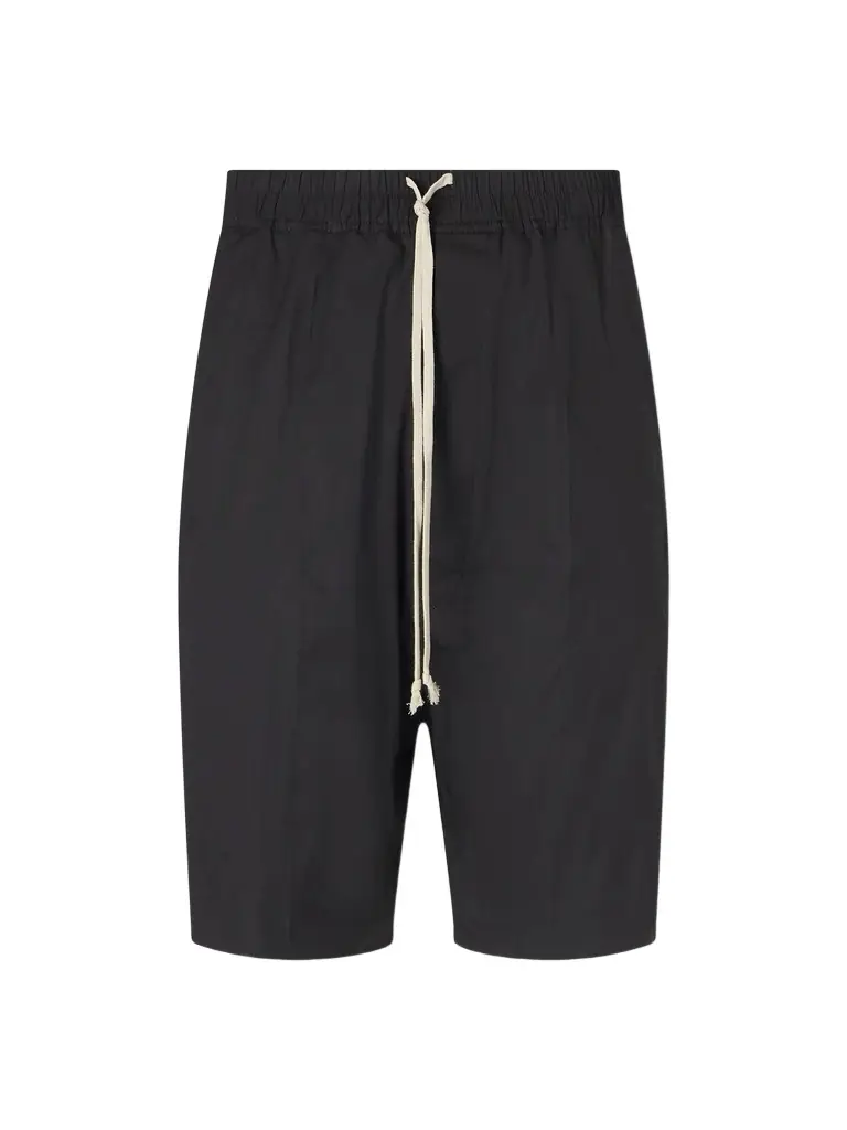 Rick Owens Rick's Pods Straight-Leg Organic Cotton-Blend Poplin Shorts - Men