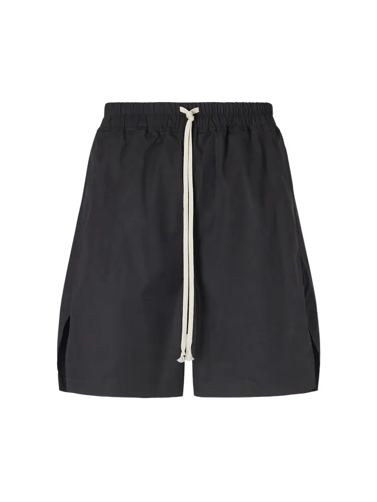 Rick Owens Straight-Leg Cotton-Blend Poplin Shorts - Men