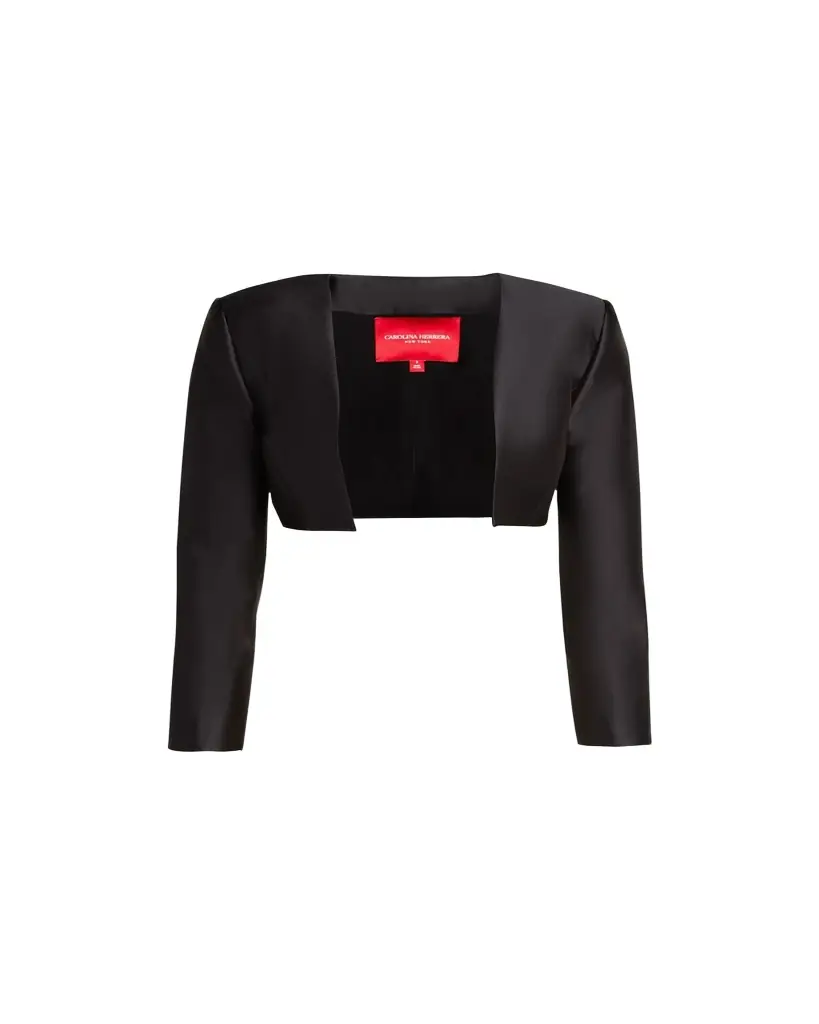 Carolina Herrera Icon Mikado Bolero Jacket