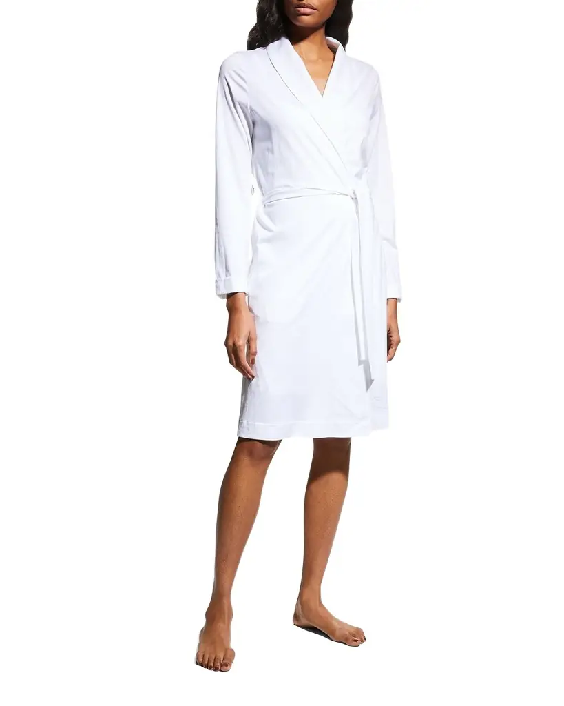 Hanro Cotton Jersey Short Robe