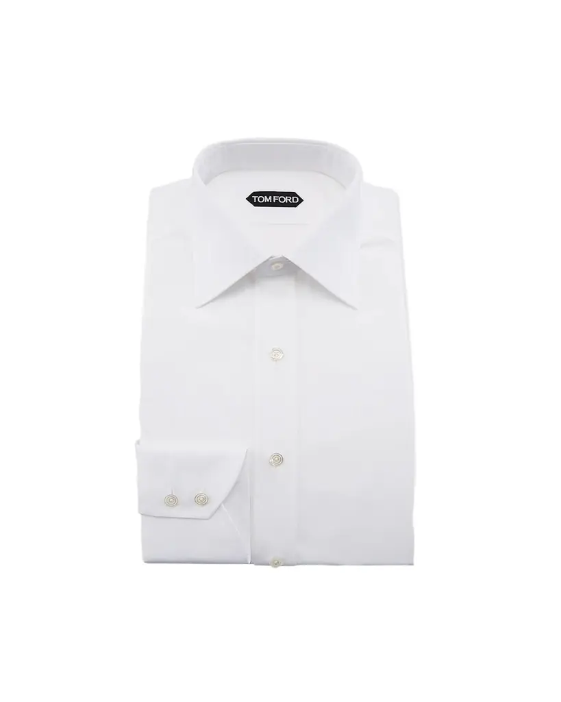 barrel cuff dress shirt Tiglio Black Barrel Cuff Slim Fit Shirt