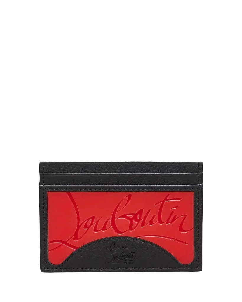 Christian Louboutin Men's Kios Red Sole Empire Card Case