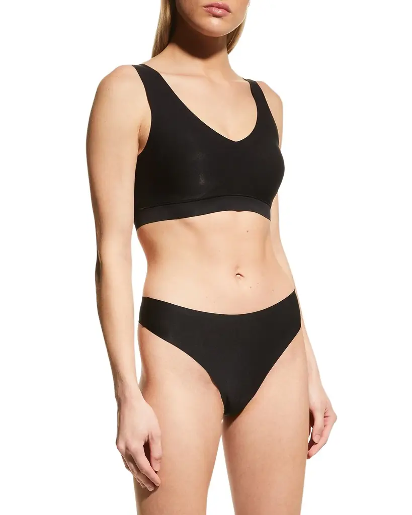 Chantelle Soft Stretch Padded Crop Top Soft Bra