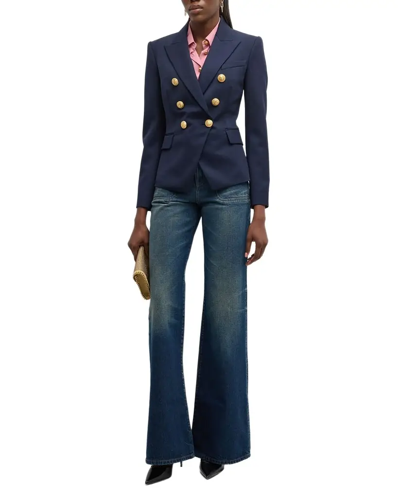 Balmain Classic Double-Breasted Blazer