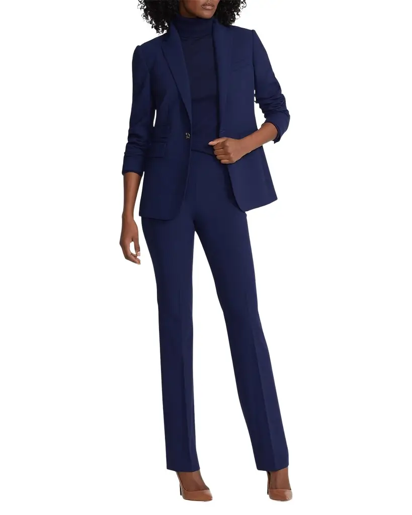 Ralph Lauren Collection Parker Wool Crepe Jacket