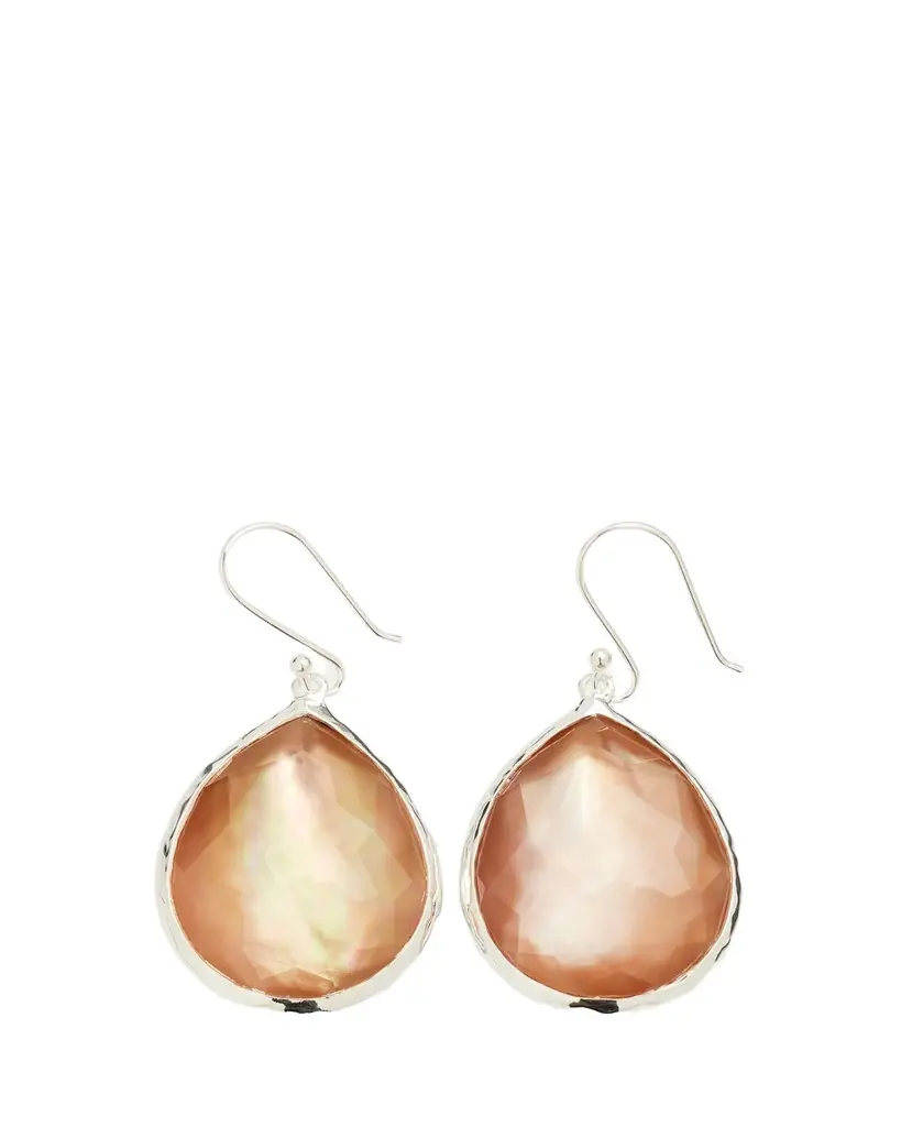 Ippolita Large Teardrop Earrings in Sterling Silver