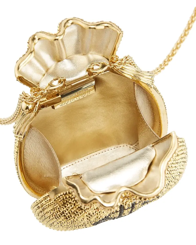 Judith Leiber Couture Money Bags Crystal Clutch Bag