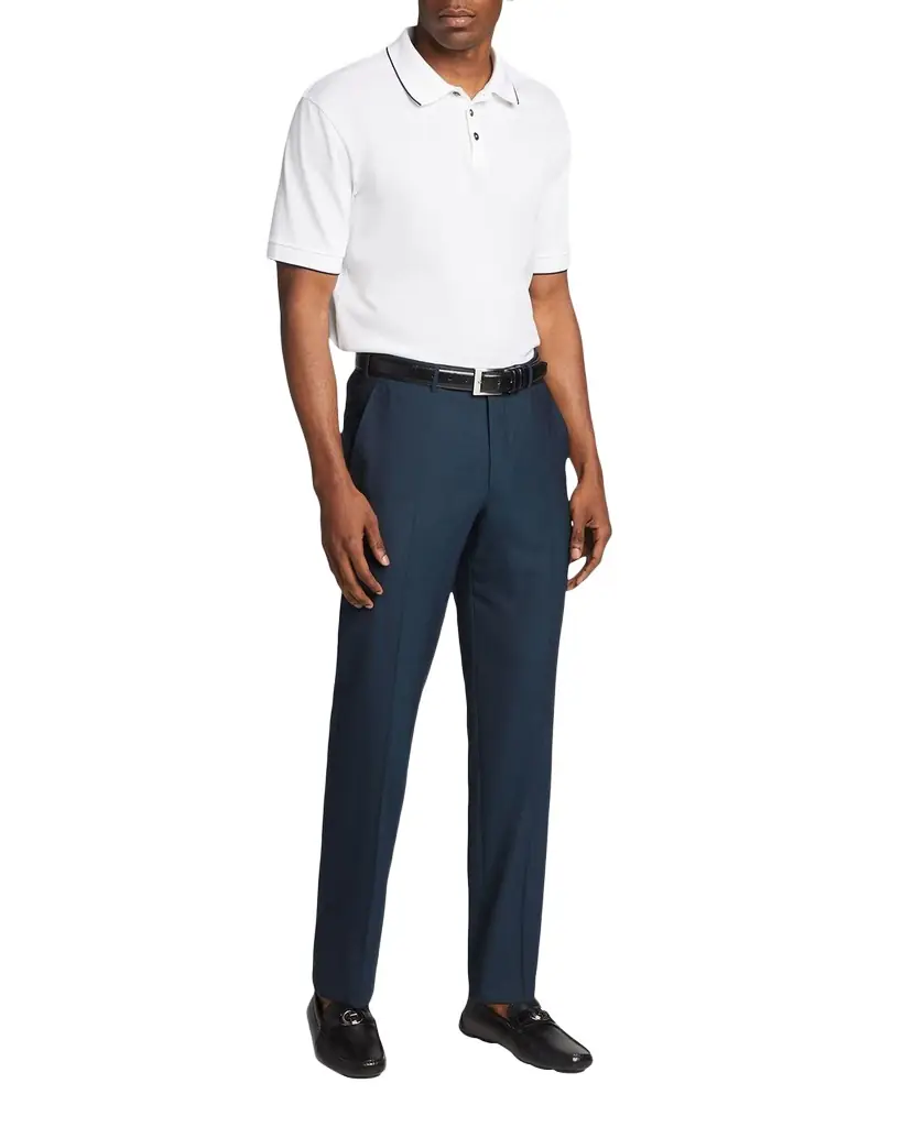 Giorgio Armani Men's Tipped Polo Shirt