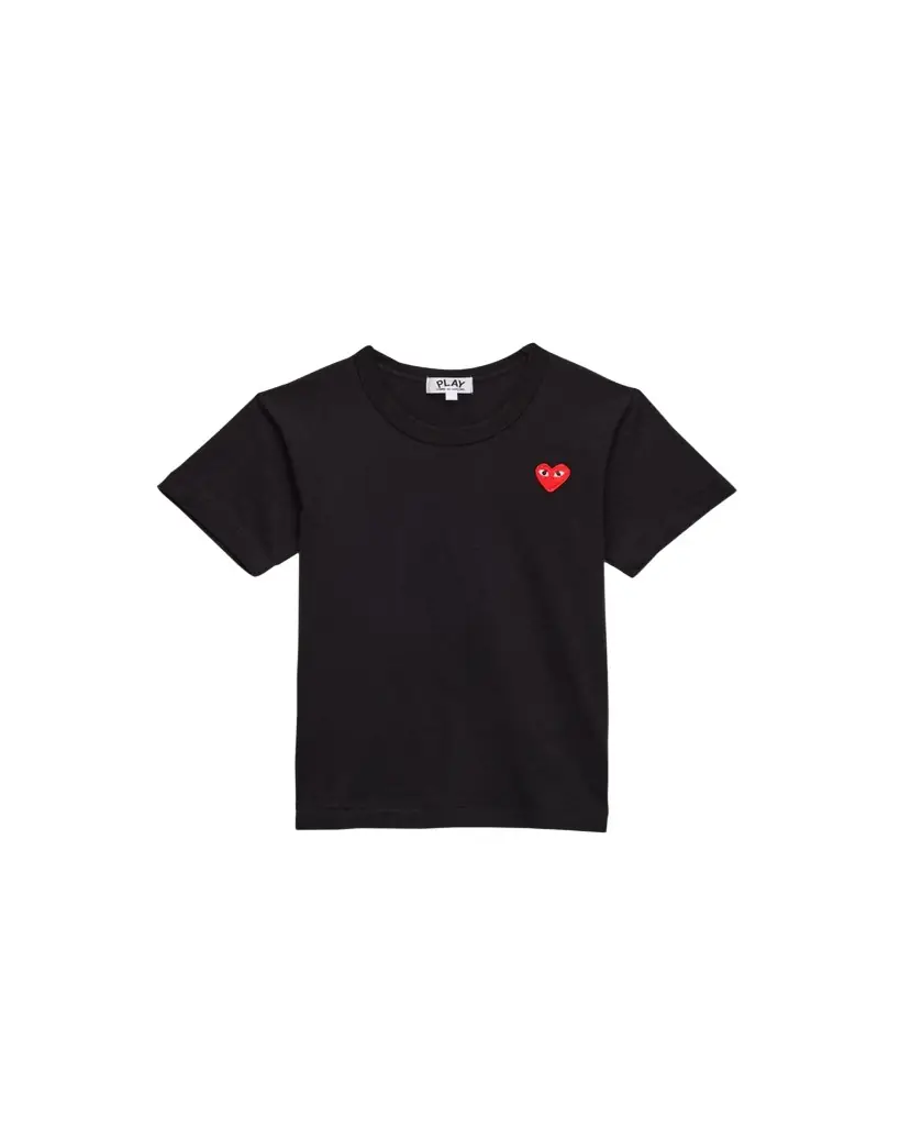 Comme des Garcons Kid's Signature Heart Short-Sleeve T-Shirt, Size 2-6