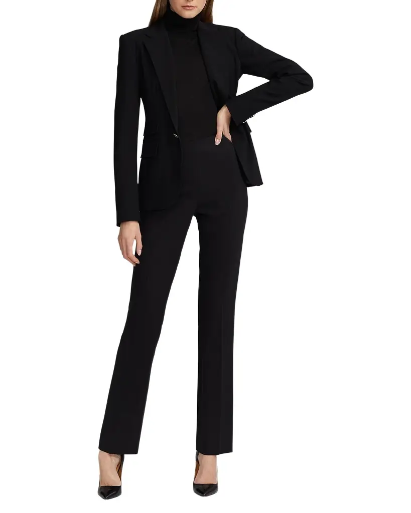 Ralph Lauren Collection Parker Wool Crepe Jacket