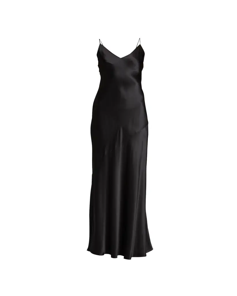 L'Agence Serita Silk Maxi Dress