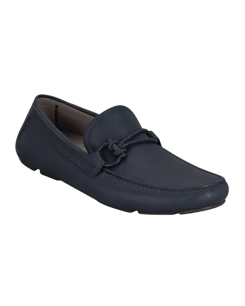 Ferragamo Men's Front 4 Leather Drivers