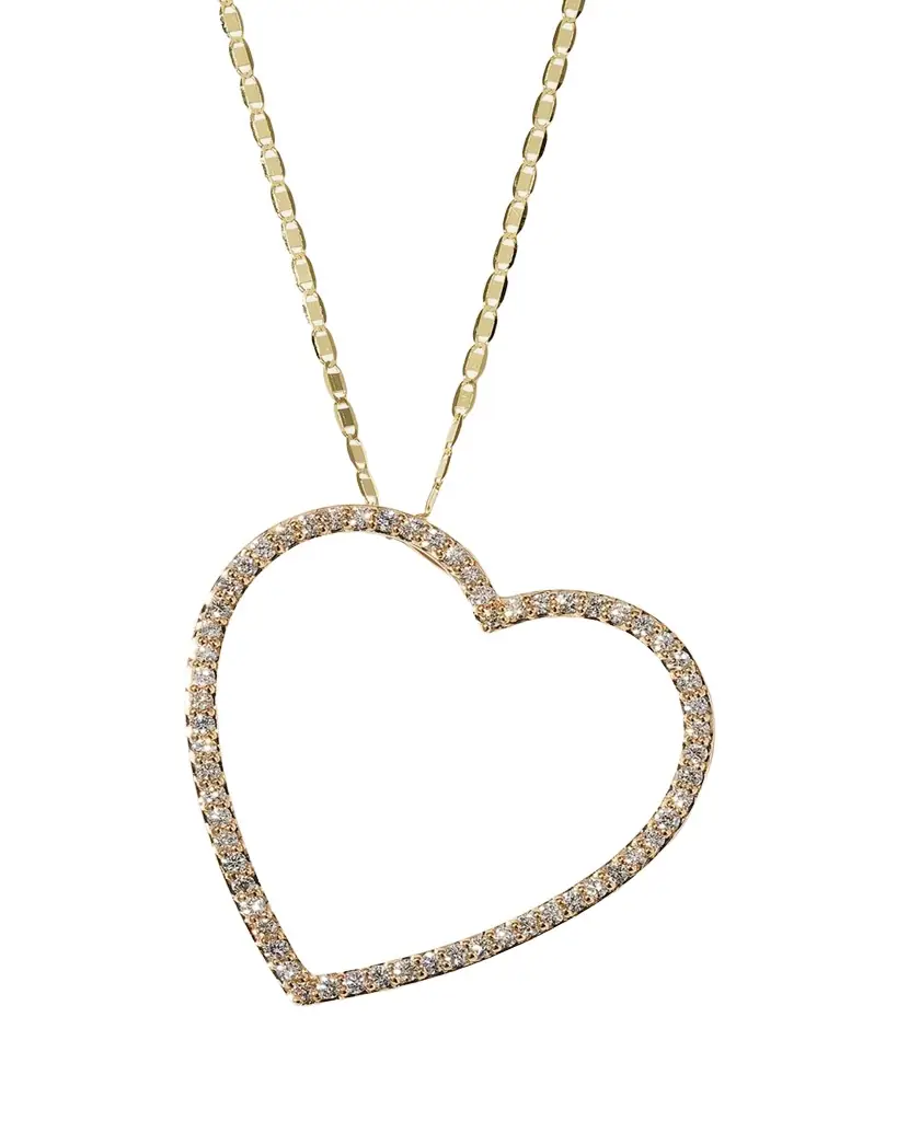 Lana 14K Gold Flawless Heart Necklace