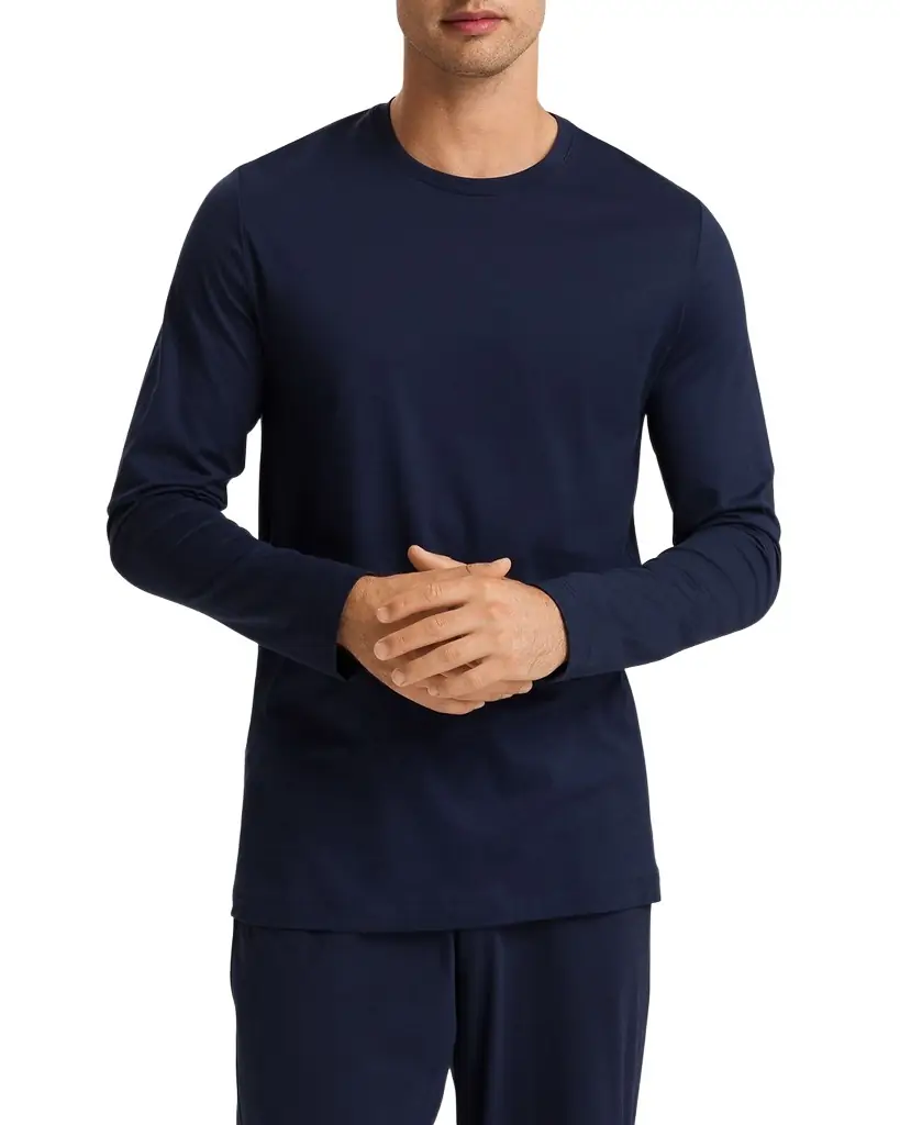 Hanro Men's Night & Day Long-Sleeve Shirt