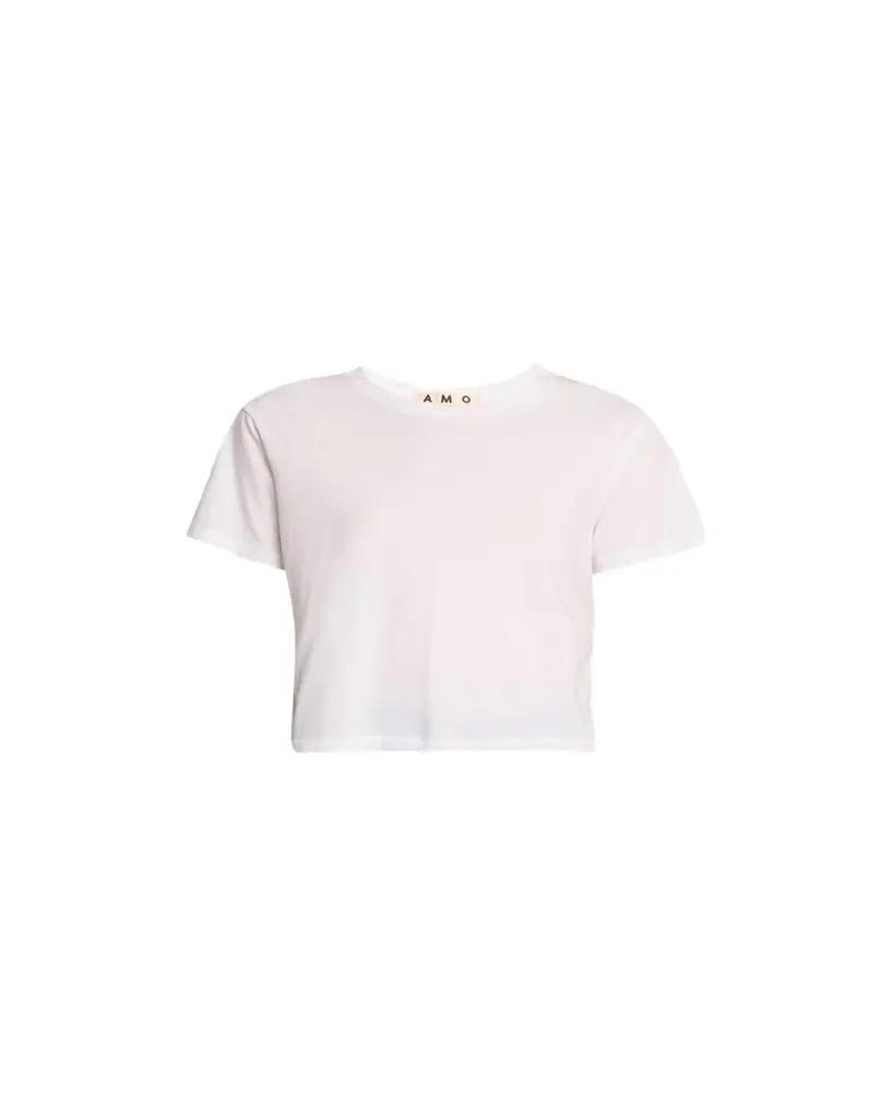 AMO Denim Babe Cropped Tee