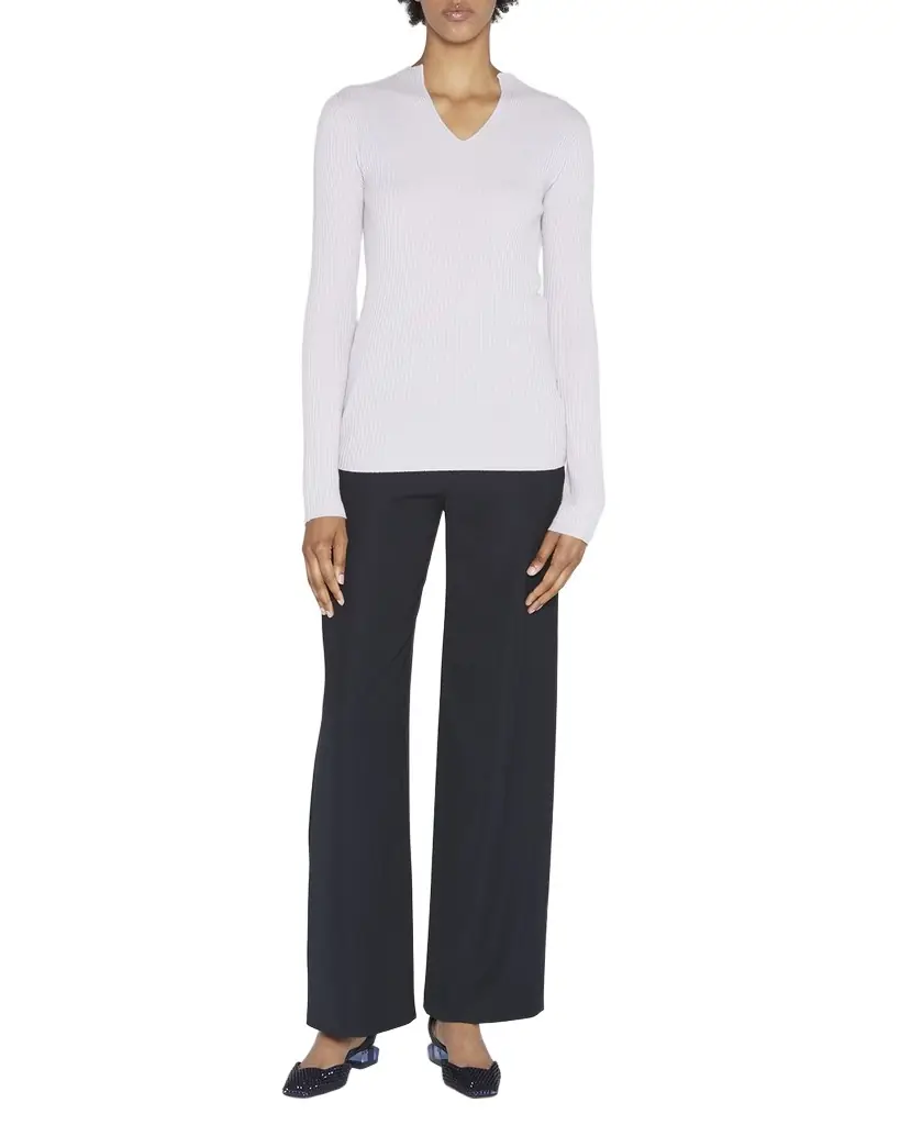 Giorgio Armani Cashmere Ribbed Knit Sweater