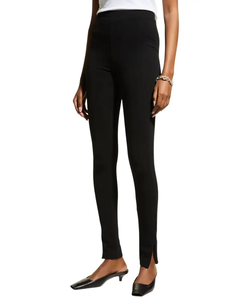 Toteme Zip-Cuff Viscose Leggings