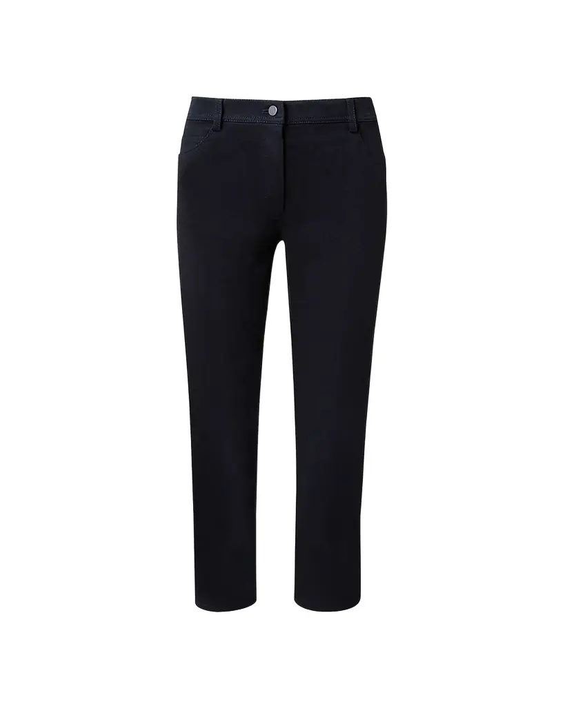 Akris punto Maru Slim-Legs Ankle Stretch Denim Pants - Women's Clothing
