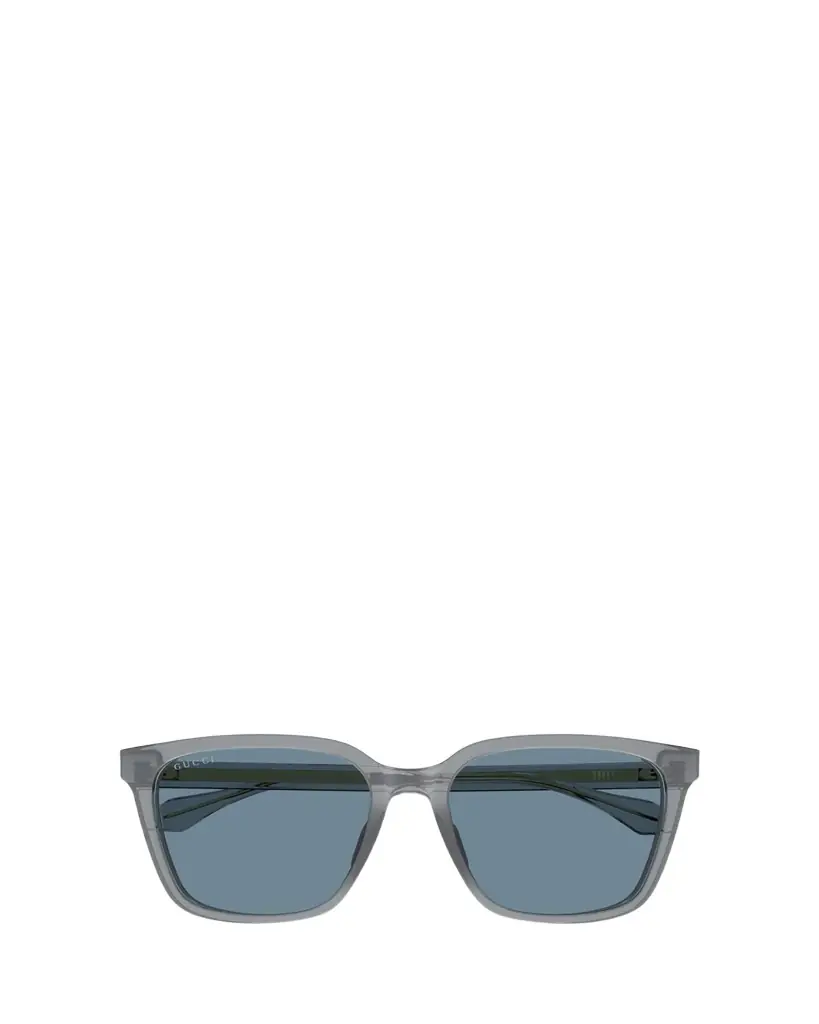 Gucci Men's Temple-Logo Square Sunglasses
