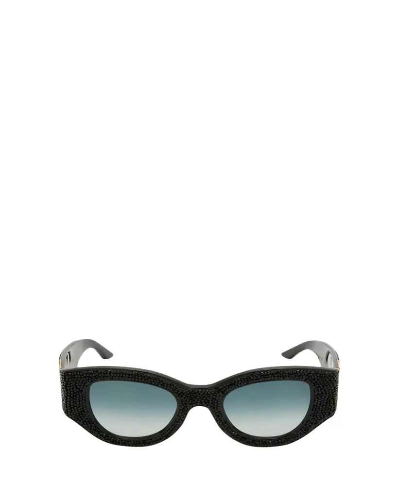 Anna-Karin Karlsson Lucky Goes to Vegas Crystals & Acetate Cat-Eye Sunglasses