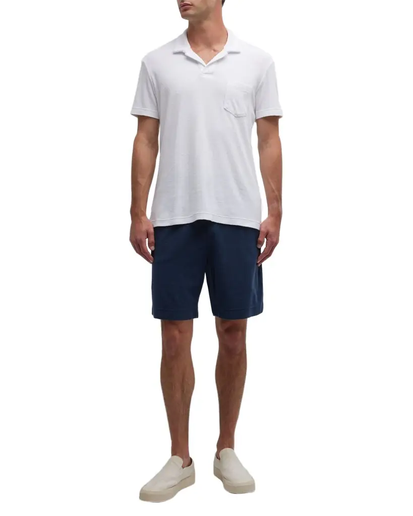 Orlebar Brown Men's Cotton Terry Polo Shirt