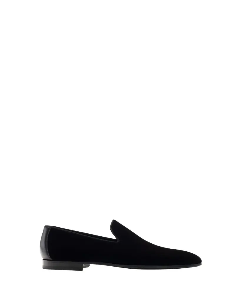 Magnanni Men's Jareth Velvet Venetian Loafers