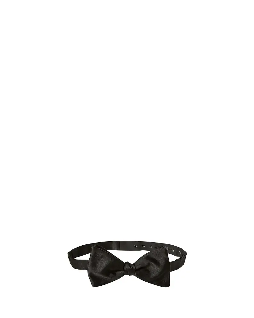 Ralph Lauren Purple Label Pre-Tied Silk Bow Tie