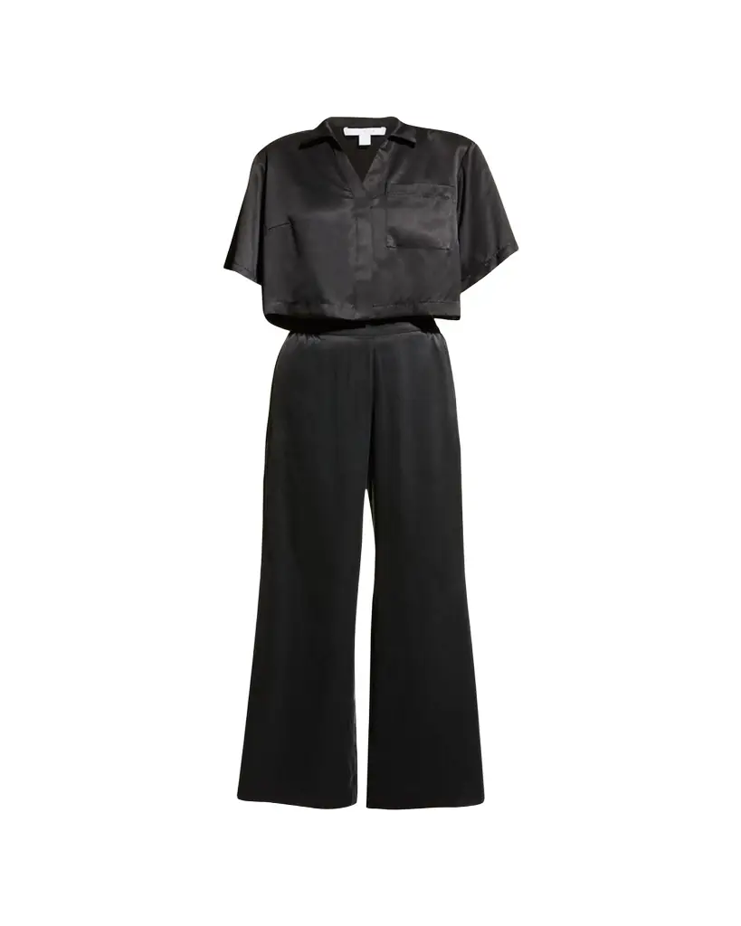 Lunya Washable Silk High-Rise Pant Set