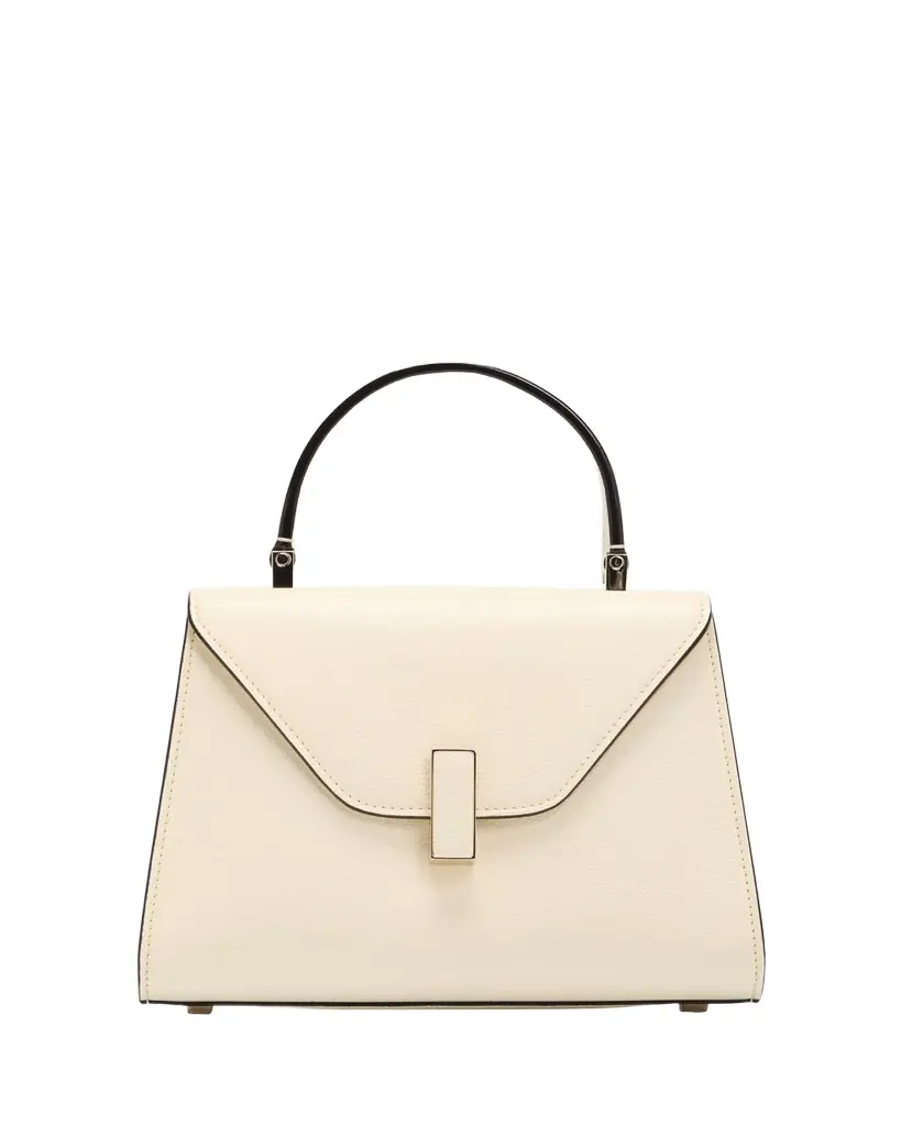 Valextra Iside Mini Leather Satchel Bag