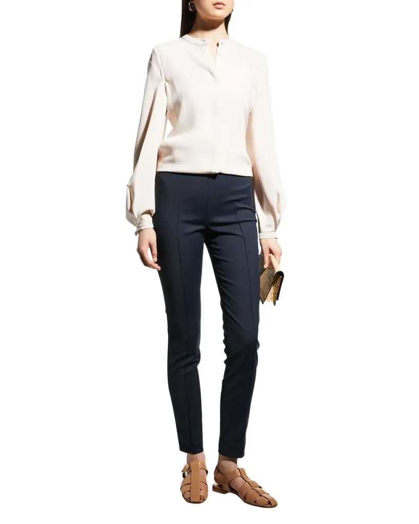 Akris Melissa Techno Slim Pants