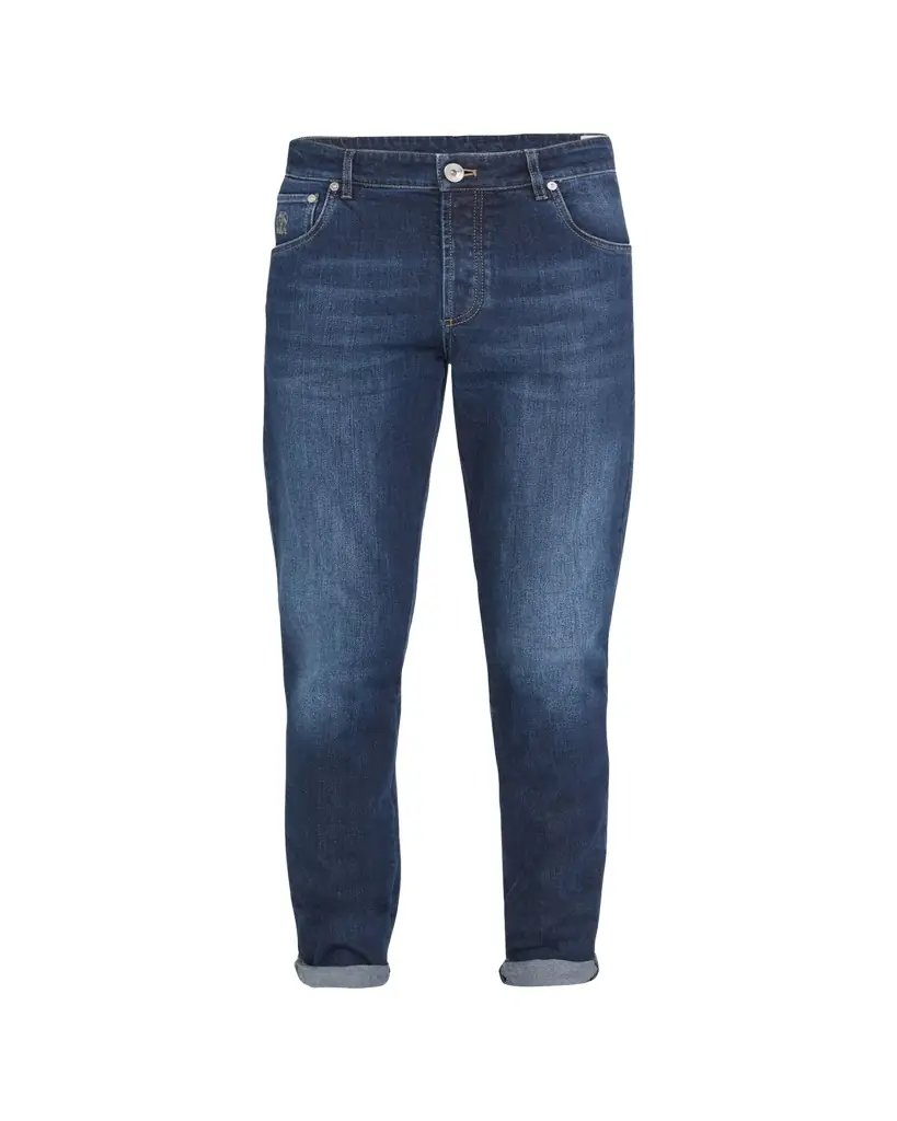 Brunello Cucinelli Men's 5-Pocket Denim Jeans