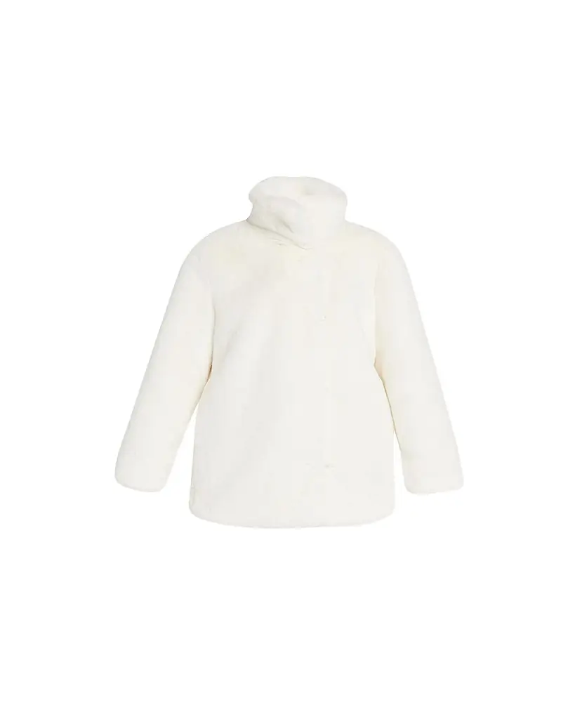 Akris punto Faux-Fur Short Jacket
