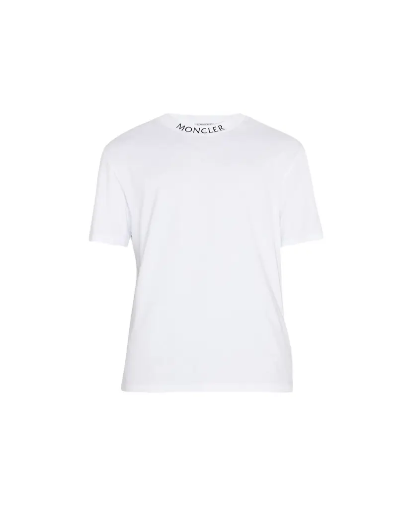 Moncler Men's Logo-Neck T-Shirt