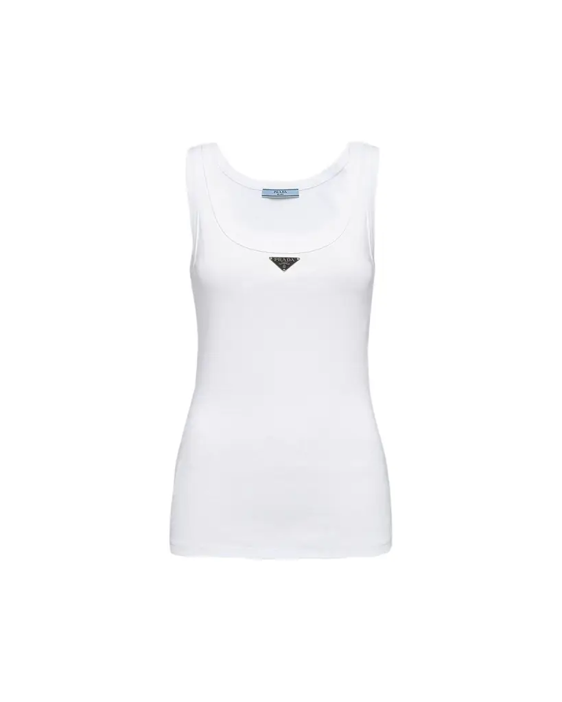Prada Runway Logo Tank Top