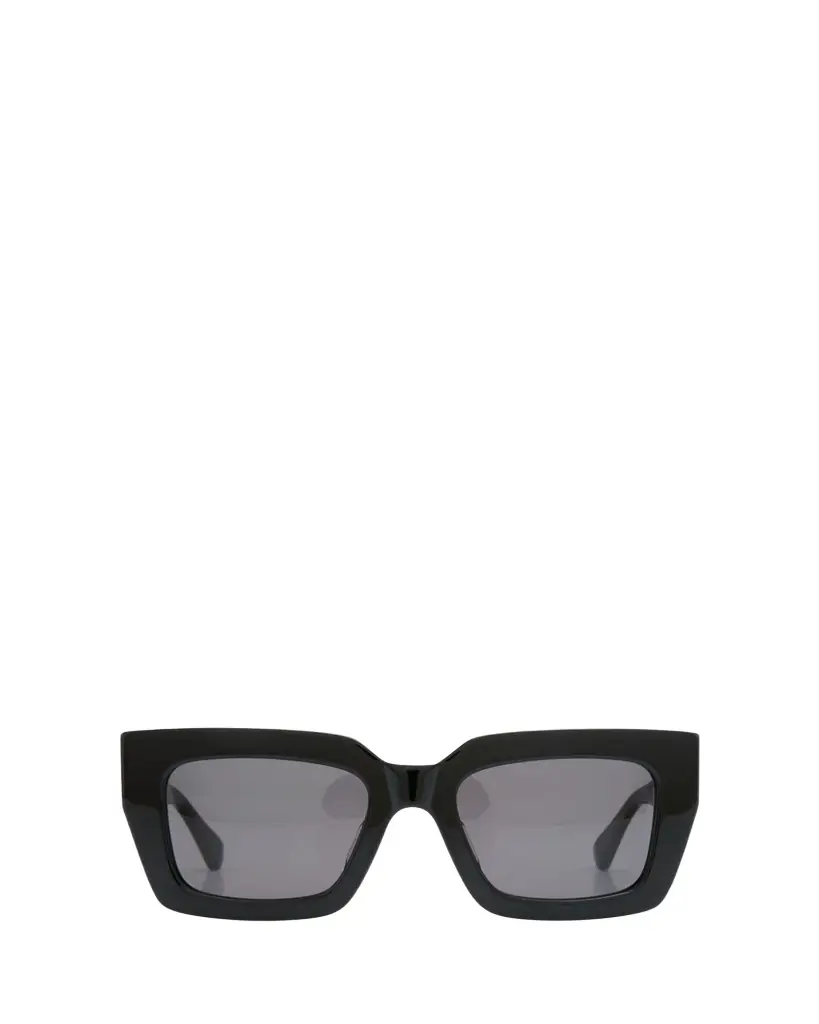 Bottega Veneta Raised Logo Acetate Cat-Eye Sunglasses