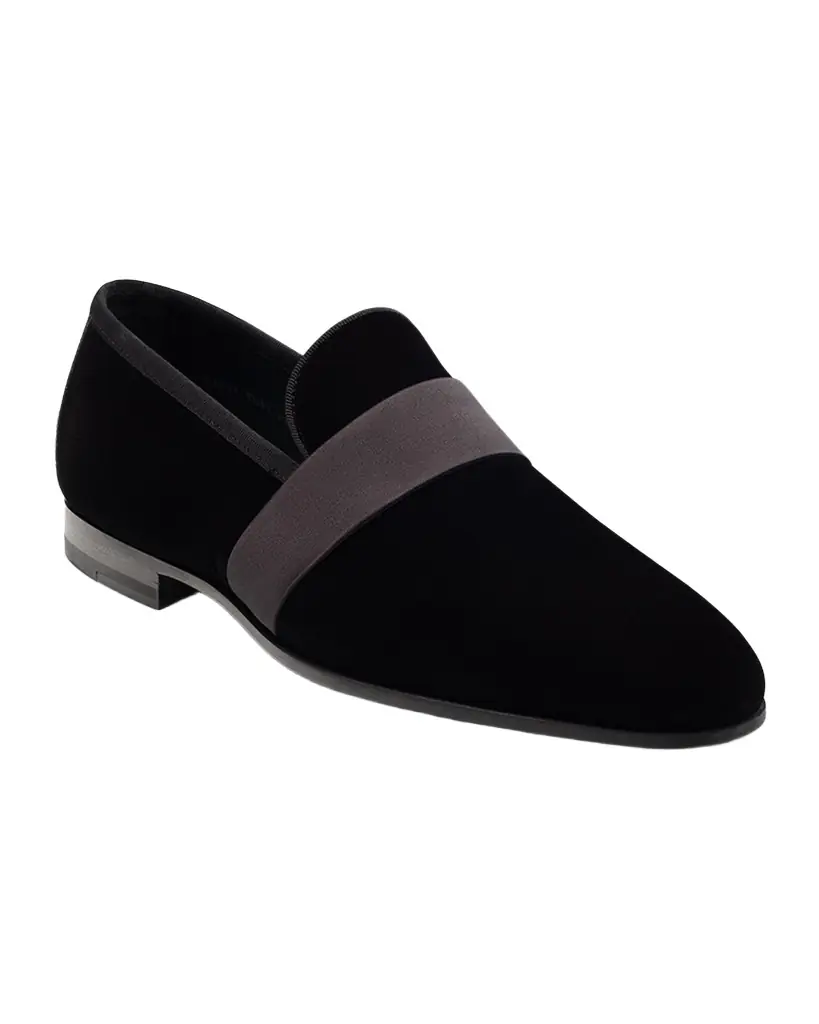 Magnanni Men's Jenaro Velvet Formal Loafers
