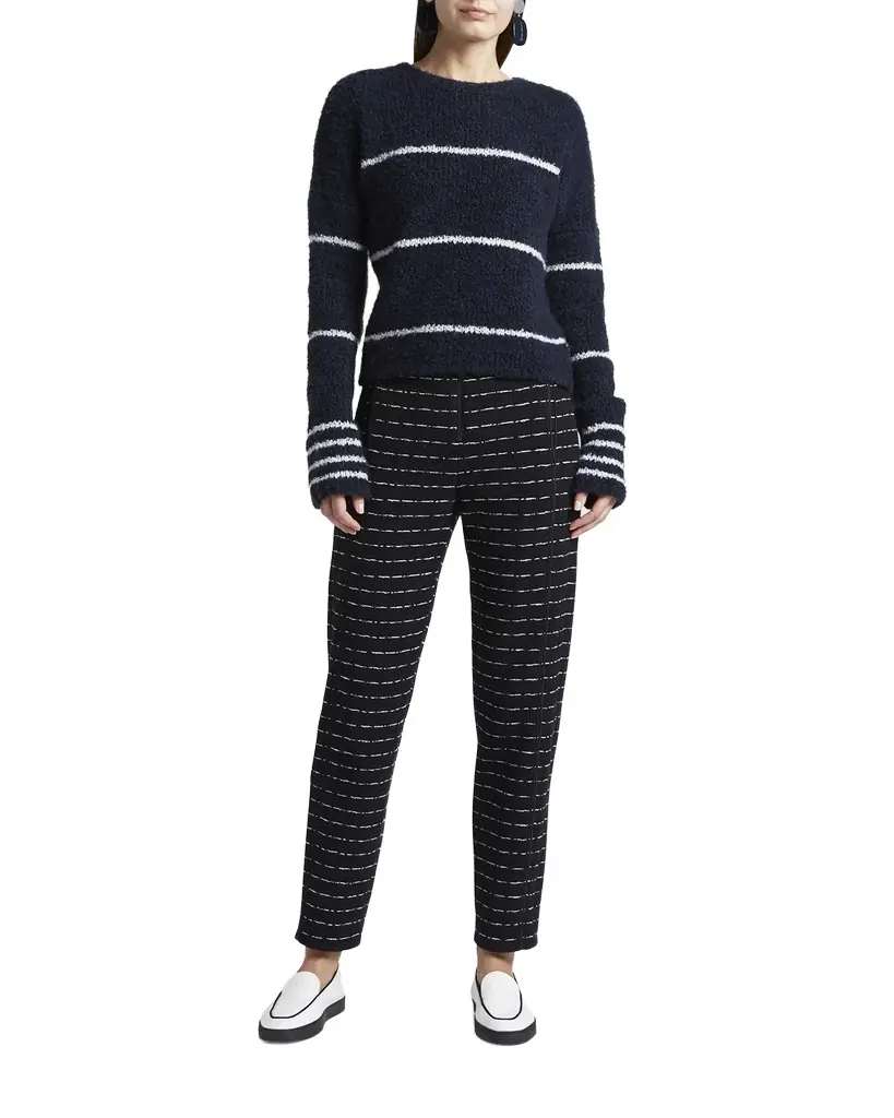 Giorgio Armani Striped Cashmere Pullover