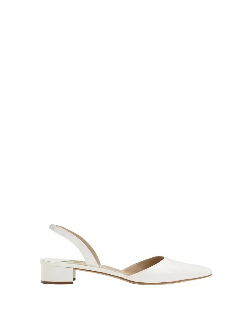 Manolo Blahnik Aspro Patent Slingback Ballerina Pumps