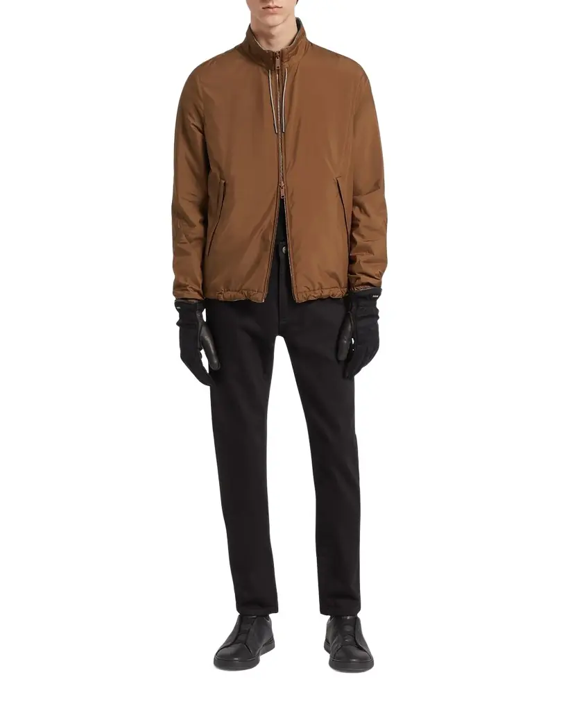 ZEGNA Men's 5-Pocket Stretch Pants