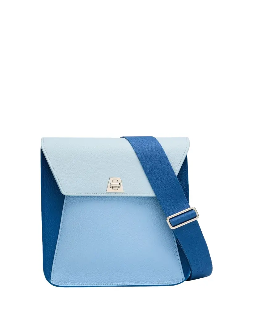Akris Anouk Small Leather Messenger Bag