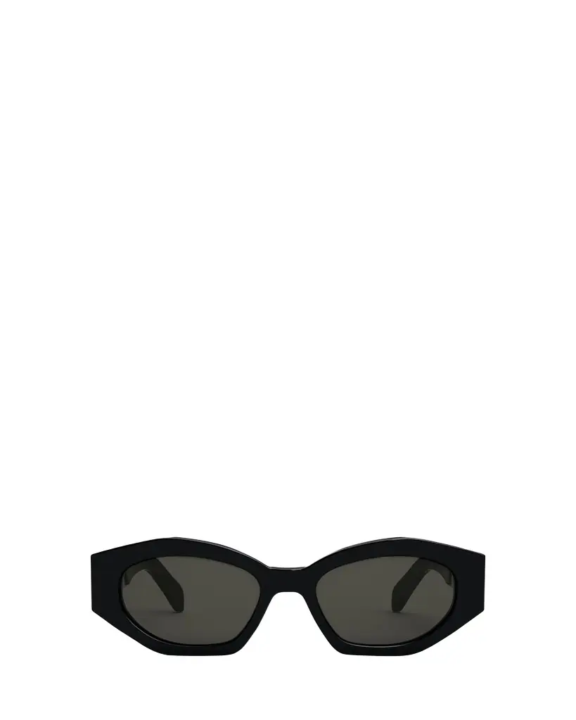 Celine Triomphe Logo Acetate Cat-Eye Sunglasses