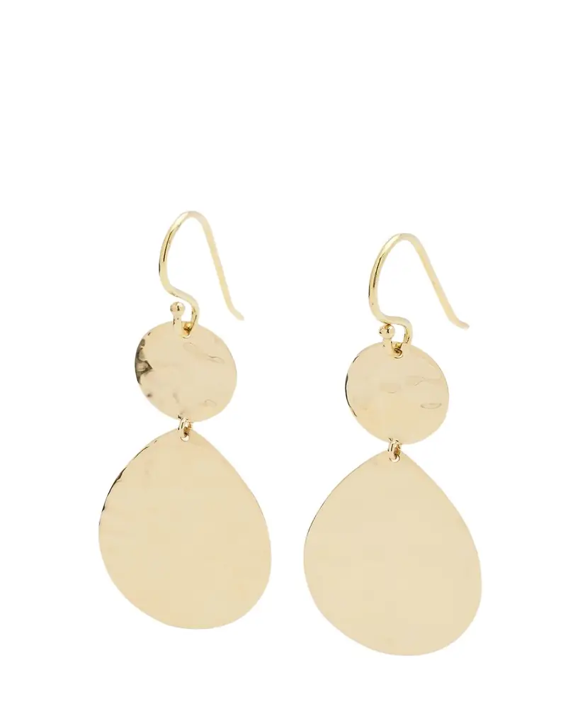 Ippolita Snowman Crinkle Earrings in 18K Gold - Women's Jewelry And Watches