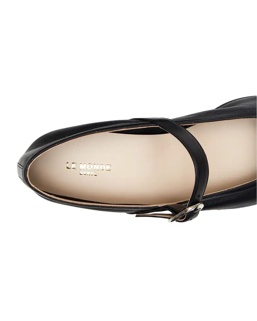 Le Monde Beryl Leather Mary Jane Ballerina Flats