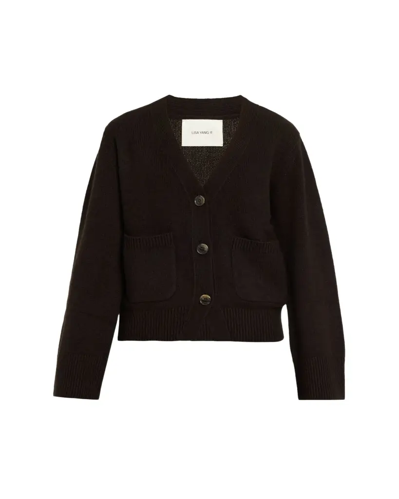 Lisa Yang Danni Cashmere V-Neck Cardigan