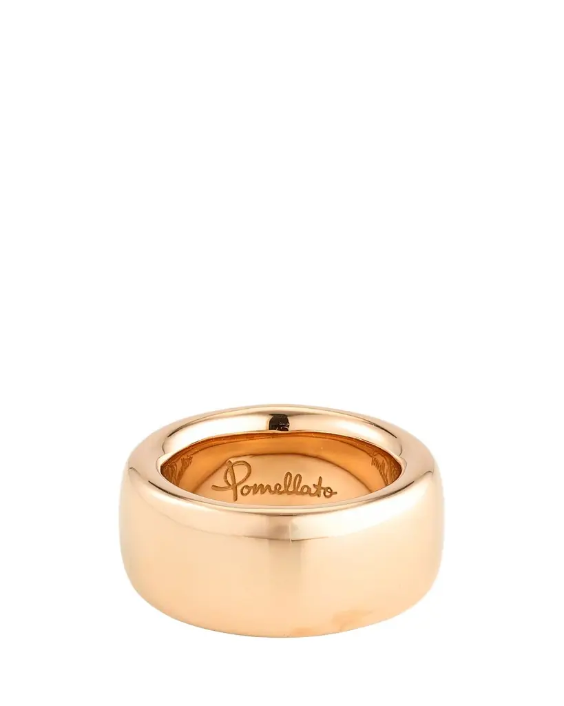 Pomellato 18k Rose Gold ICONICA Maxi Band Ring
