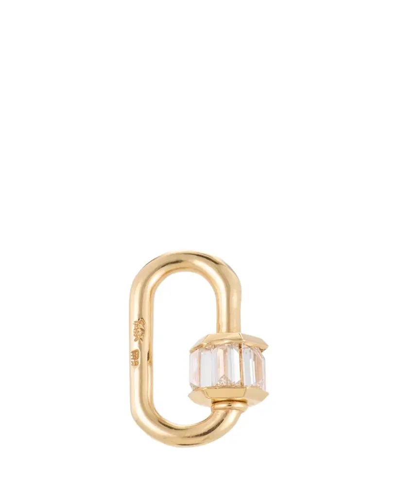 Marla Aaron Total Baguette Babylock with Diamonds