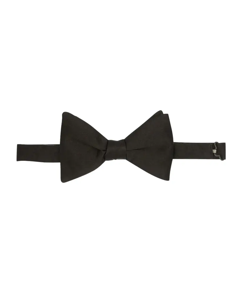 ZEGNA Men's Pre-Tied Silk Bow Tie