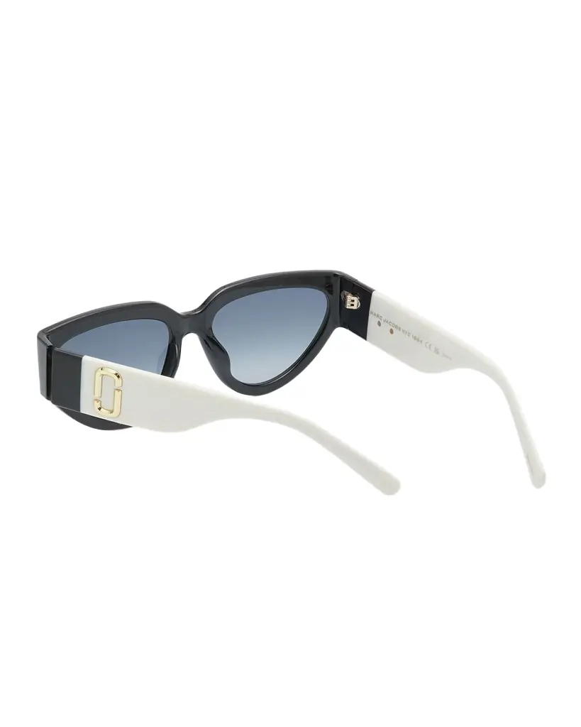 Marc Jacobs J Marc Logo Plastic Cat-Eye Sunglasses